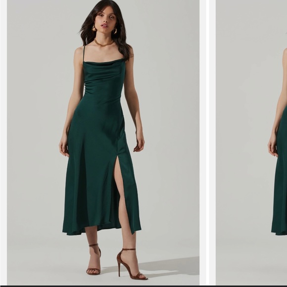 slim fit dress slacks Gaia Midi Dress main image 0